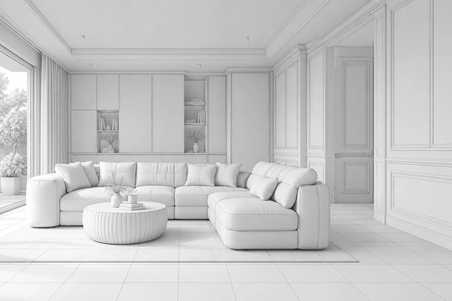 نمونه مدل اولیه بدون متریال